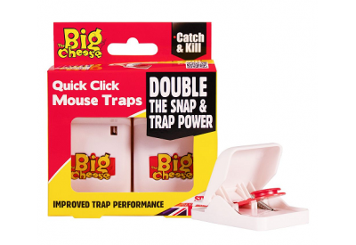 The Big Cheese Quick Click Mouse Traps (pack of 2)